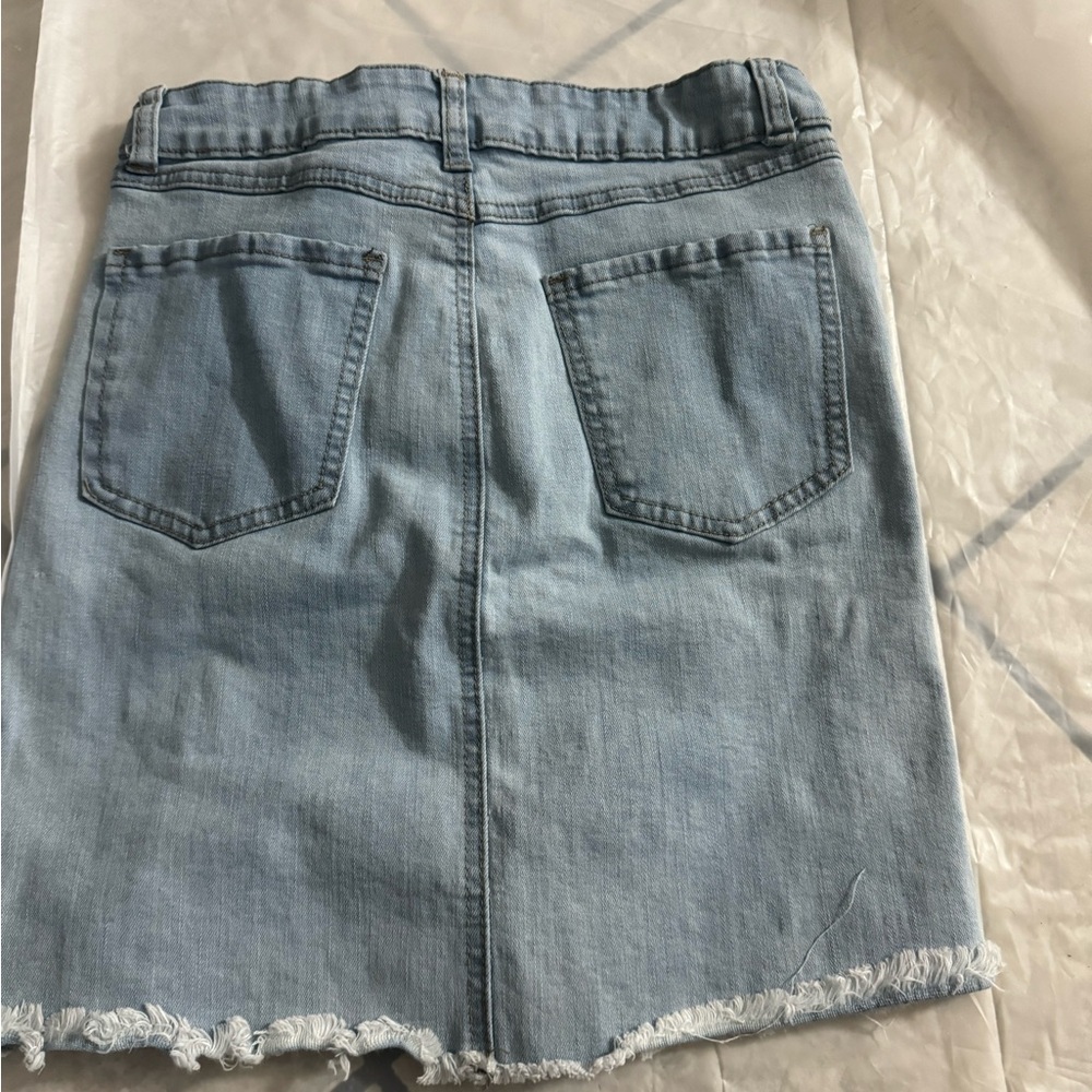 Women’s light blue skirt
